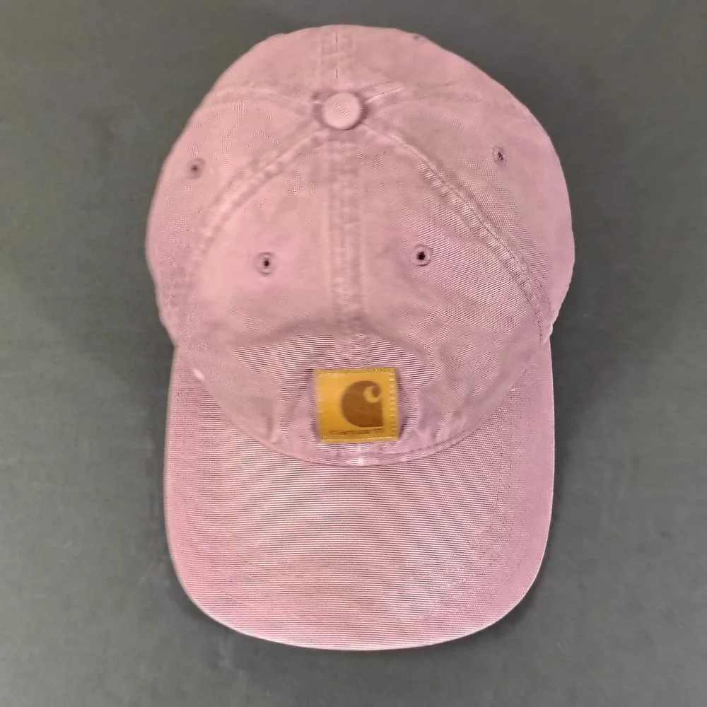 Carhartt Hat Cap Strapback One Size Rose Pink Odessa Canvas Cotton Womens
